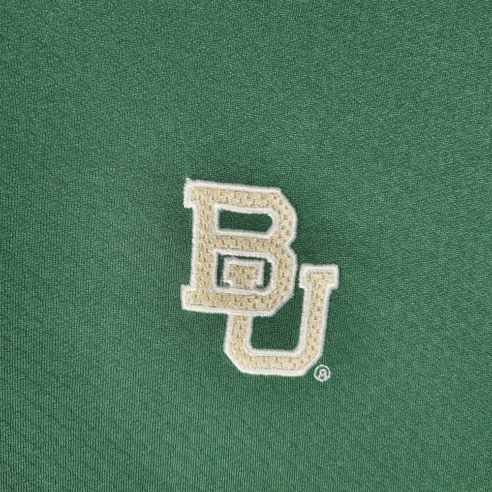 Baylor Bears Shirt Mens XL Green Gold NCAA Football Nike Dri Fit Polo Top‎ - Picture 3 of 9